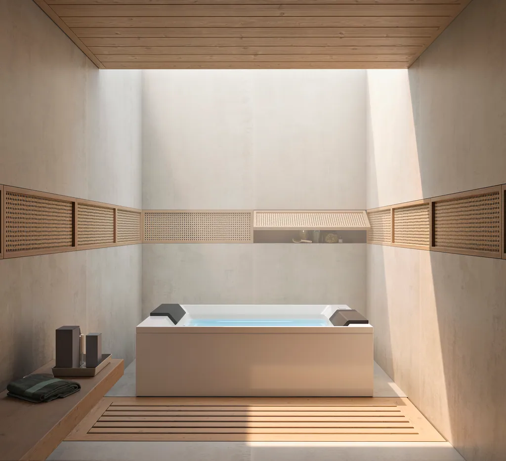 СПА-бассейн Soul Spa 150 в минималистичном интерьере